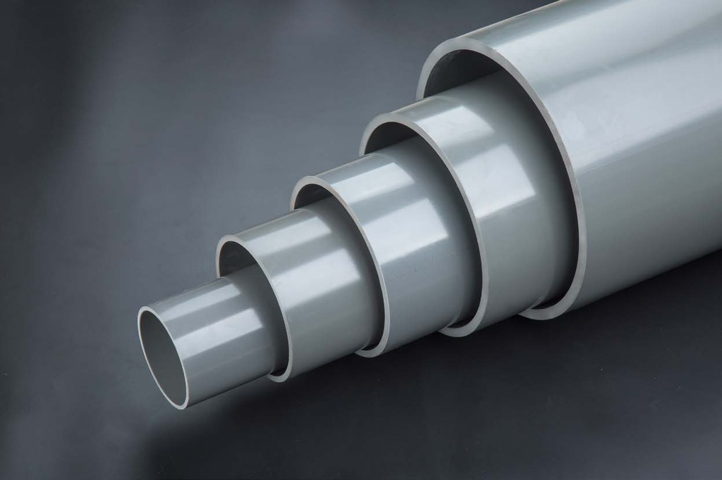 C-PVC PIPE SCH 80 ASTM F441 4M LN 1"NB