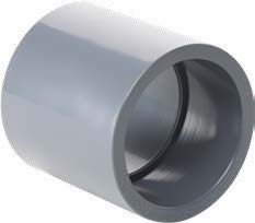 C-PVC SOCKET SCH 80 ASTM F439 1/2"NB