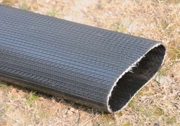 Through-the-weave NBR hose