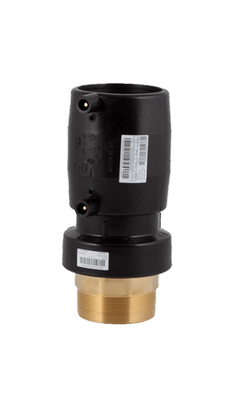 PE100 EF Adaptor Male brass SDR11/PN16 (copy) (20mm, x 1/2")